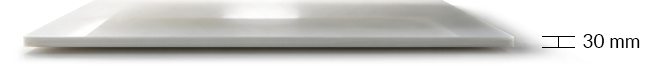 30 mm (1 1/4")